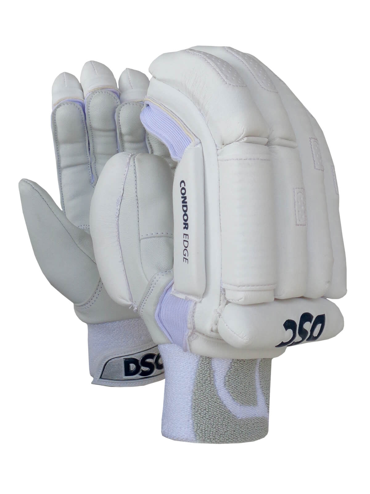 DSC - Condor Edge White Cricket Batting Gloves Mens Size
