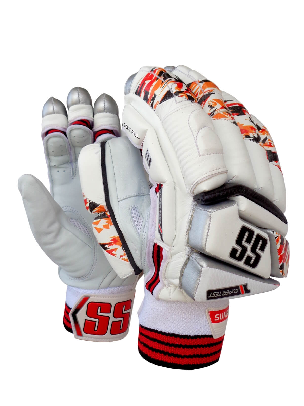 SS - Super Test IPL Cricket Batting Gloves Mens Size