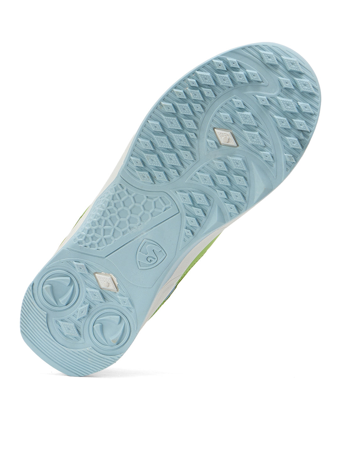 SG - Yorker Pro Blue/Lime Green Cricket Shoes