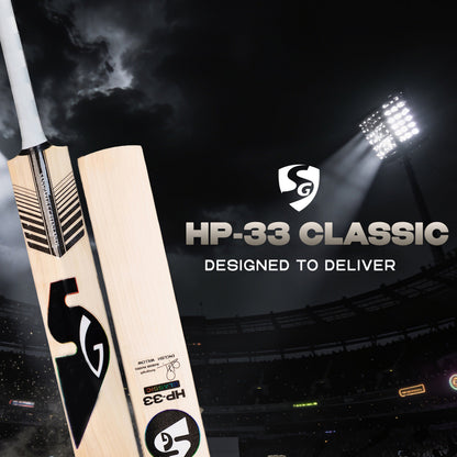 SG HP 33 Classic English Willow Cricket Bat