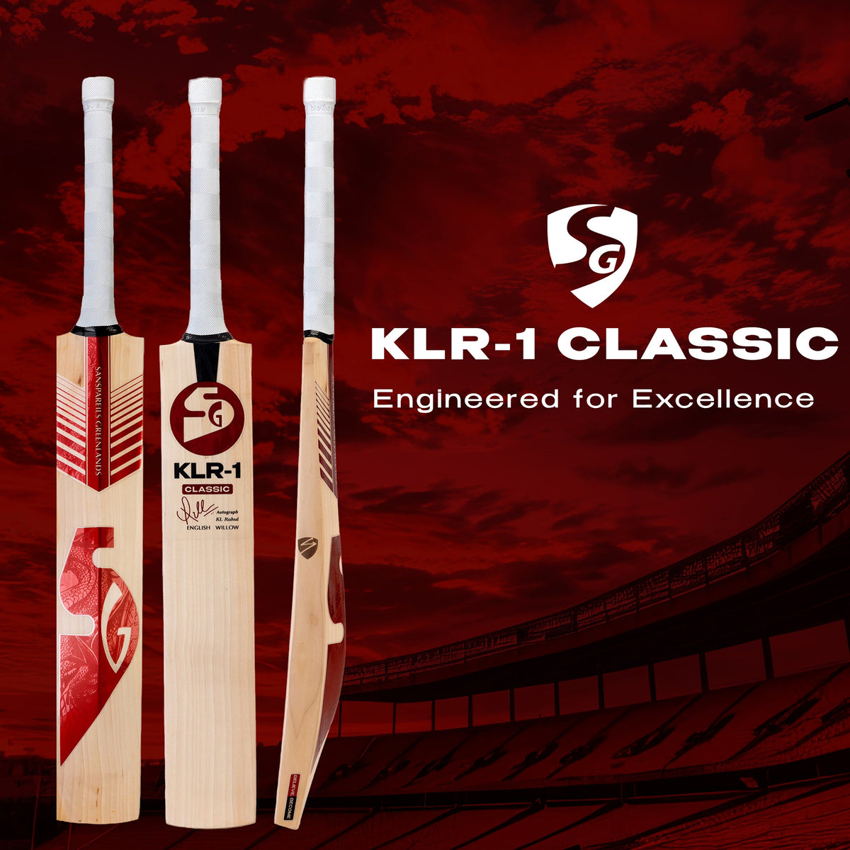 SG KLR-1 Classic English Willow Cricket Bat
