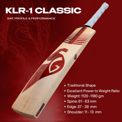 SG KLR-1 Classic English Willow Cricket Bat