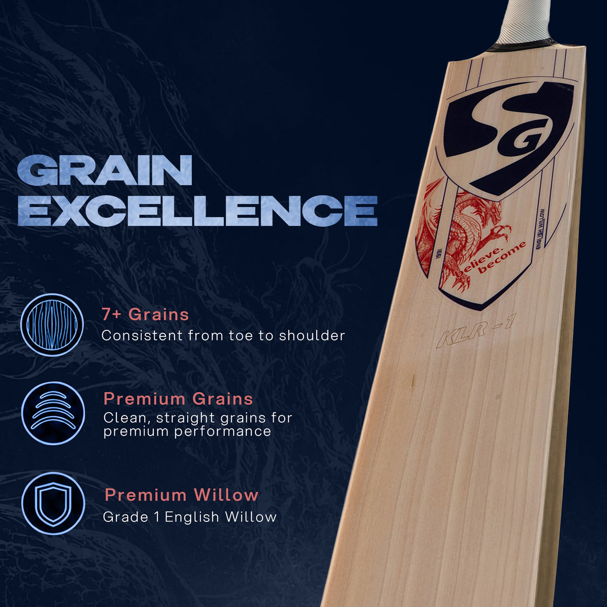 SG KLR 1 English Willow Cricket Bat