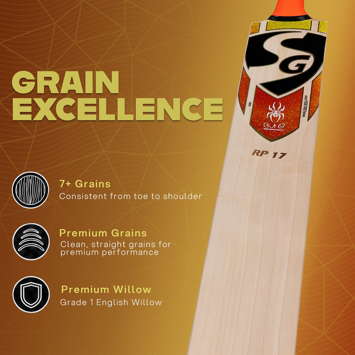 SG RP17 English Willow Cricket Bat
