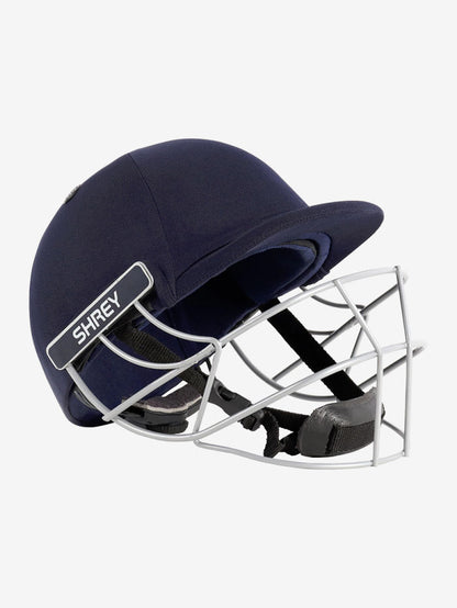 Shrey Classic Steel Cricket Helmet Navy