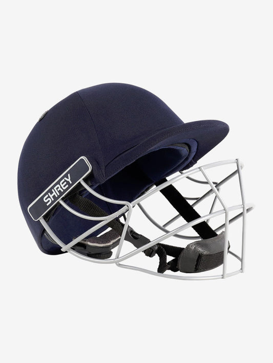 Shrey Classic Steel Cricket Helmet Navy