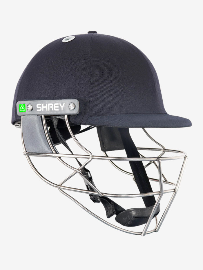 Shrey Koroyd Stainless Steel Cricket Helmet Navy