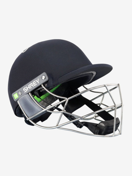 Shrey Koroyd Stainless Steel Cricket Helmet Navy