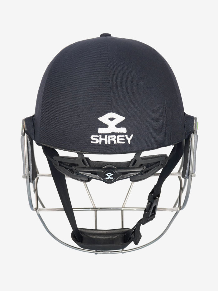 Shrey Koroyd Stainless Steel Cricket Helmet Navy