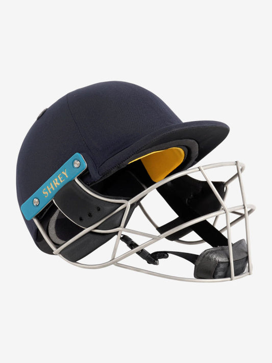Shrey Master Class Air 2.0 Stainless Steel Cricket Helmet Navy