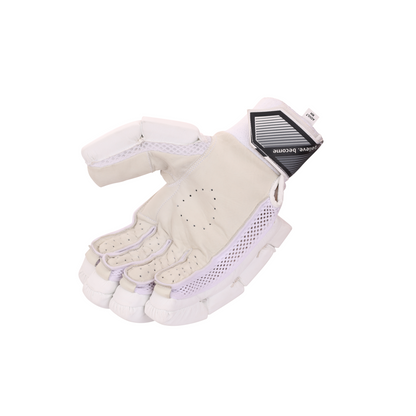 SG Litevate White Batting Gloves