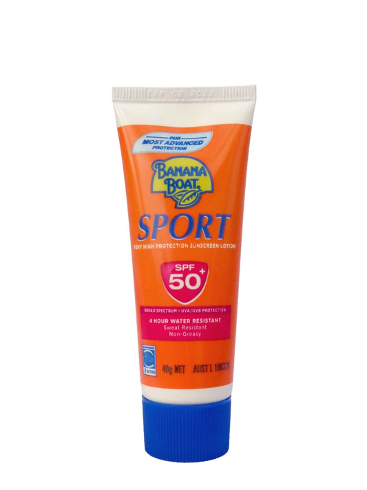 Banana Boat - White SPF 50+ Zinc Sun Block Sports Cream 40G