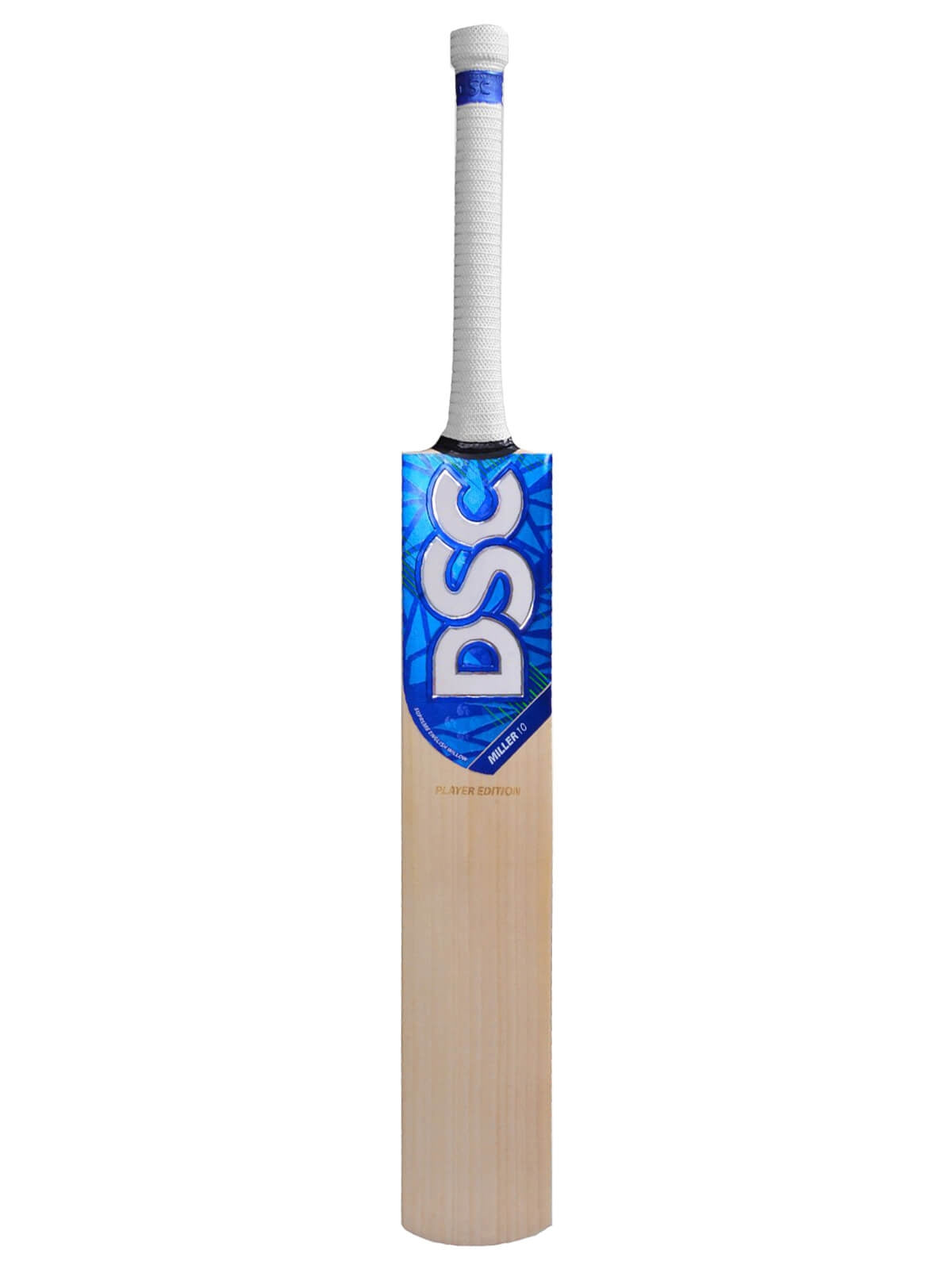 DSC - Miller10 Blu Player Edition David Miller English Willow Cricket Bat Size SH