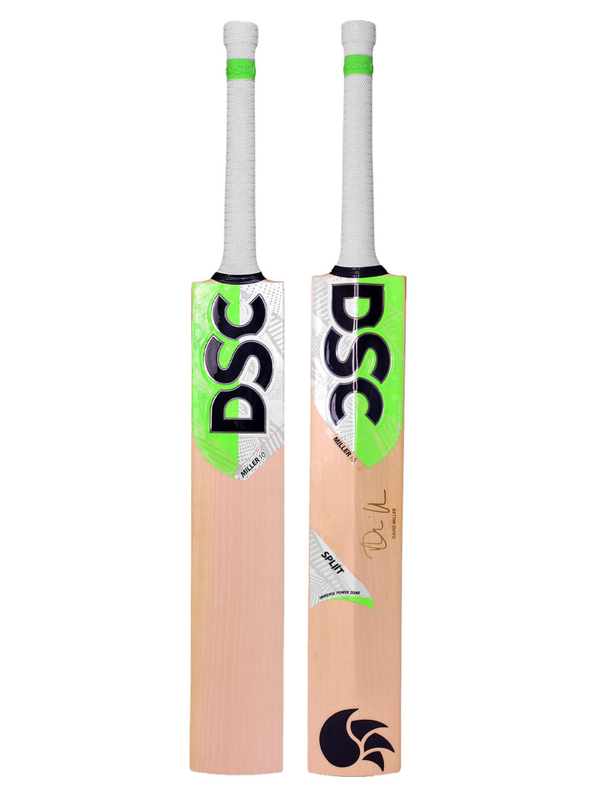 DSC - Spliit David MIller Player Edition English Willow Cricket Bat Size SH