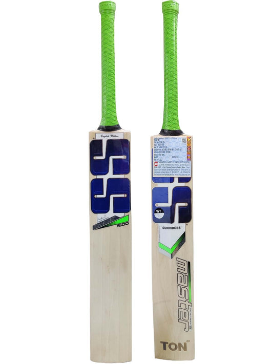 SS - Master 1500 English Willow Cricket Bat Size SH