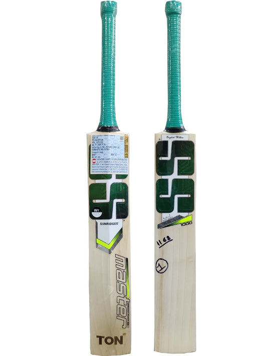 SS - Master 1000 English Willow Cricket Bat Size SH