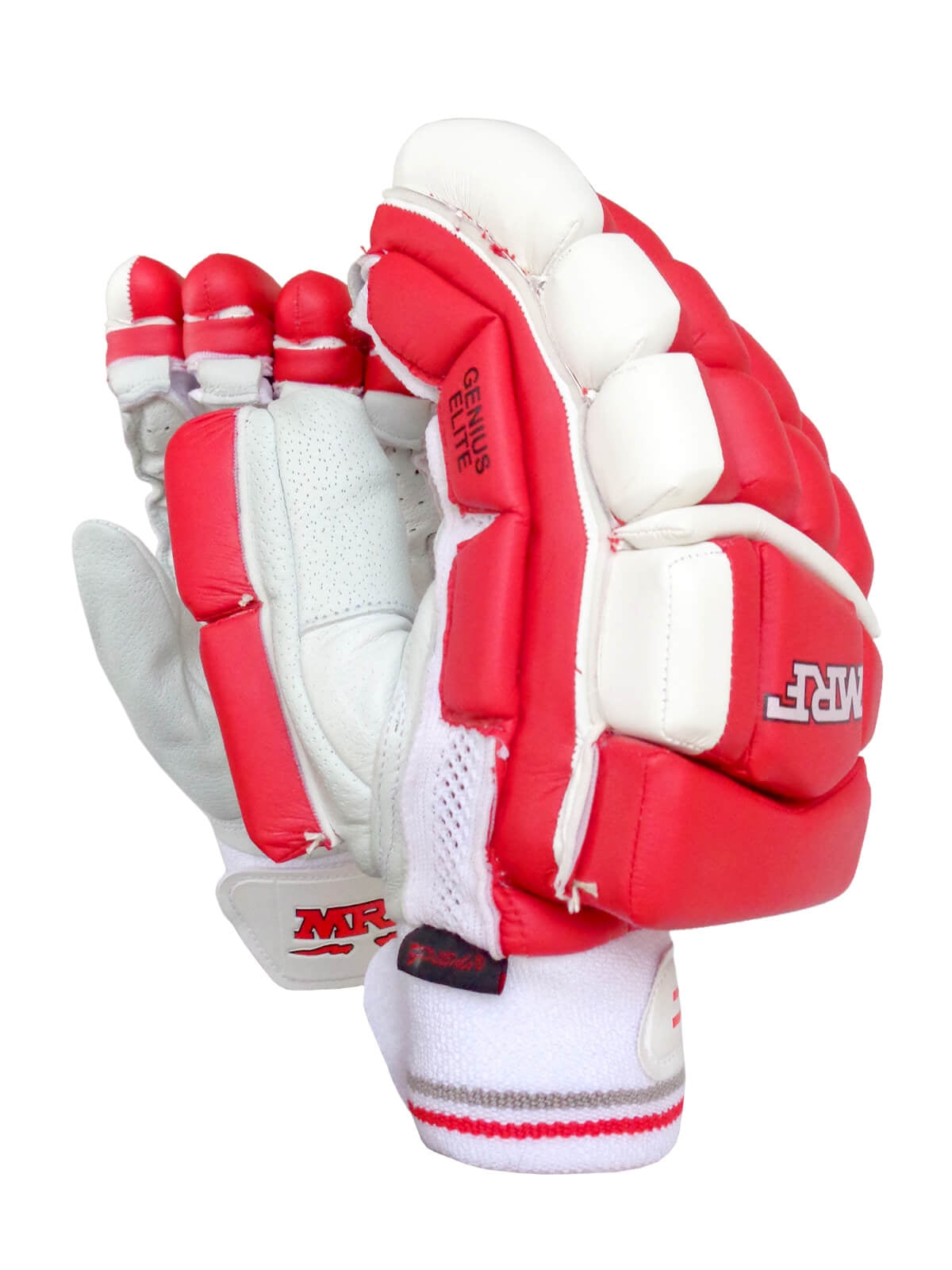 MRF - Ab De Villiers Genius Elite Red Cricket Batting Gloves Mens Size
