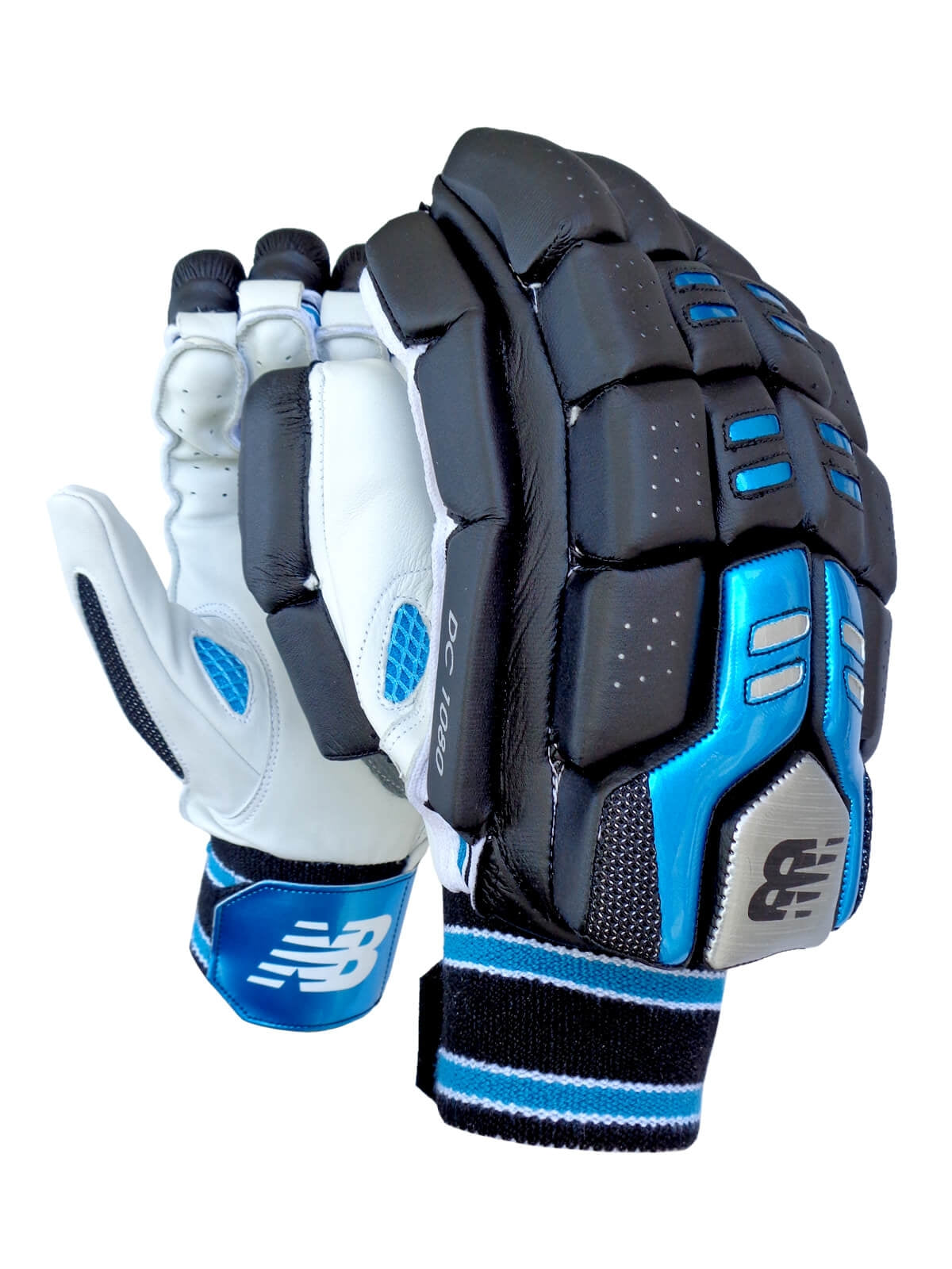 New Balance - DC1080 Black Cricket Batting Gloves Mens Size