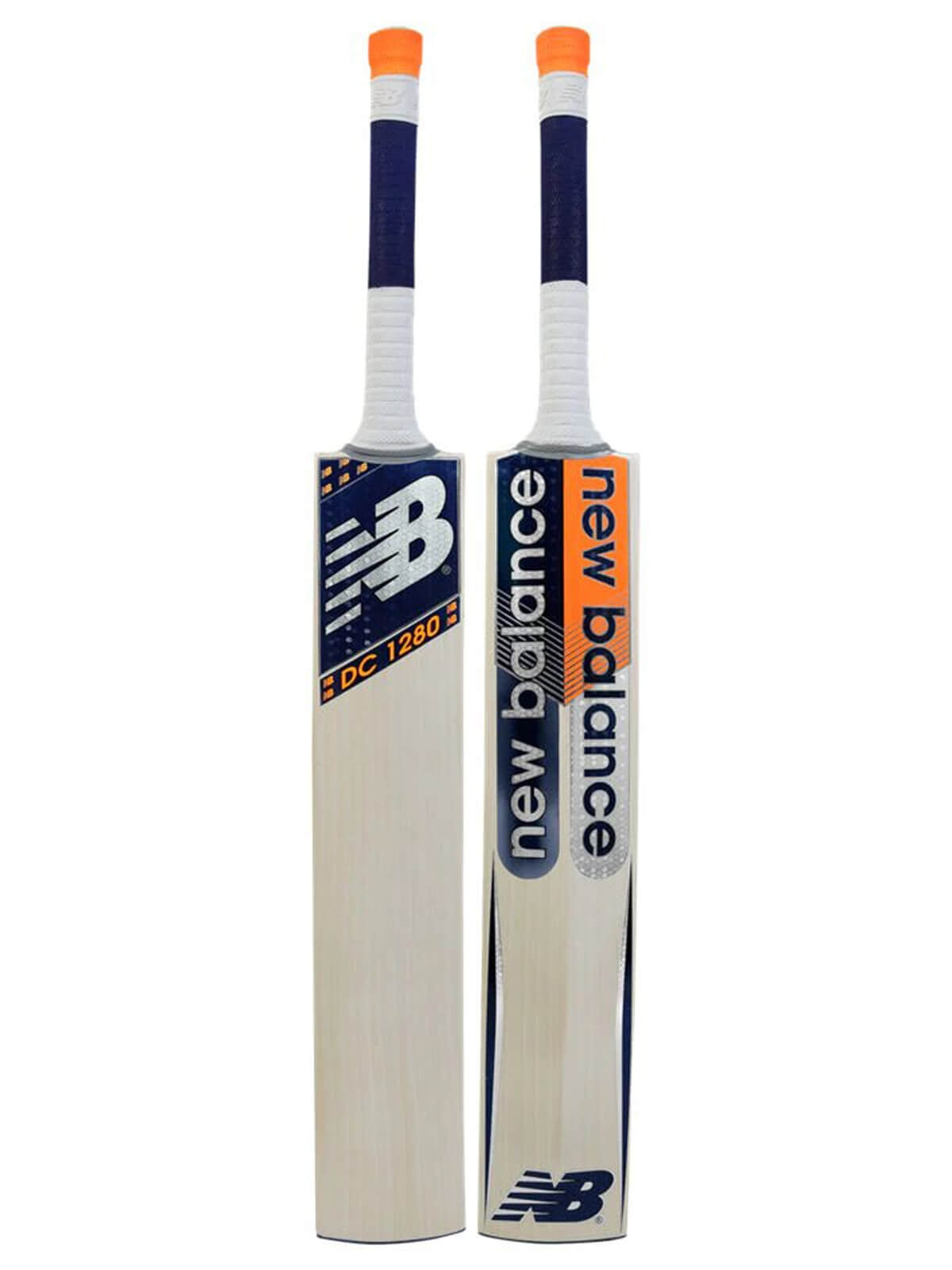 New Balance - DC1280 (Blue/Orange) English Willow Cricket Bat Size SH