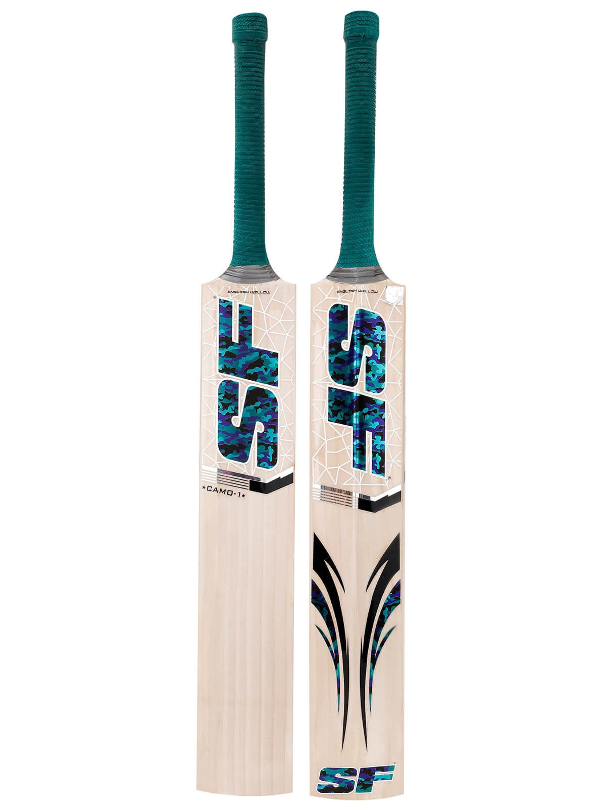SF - Camo ADI 1 English Willow Cricket Bat Size SH