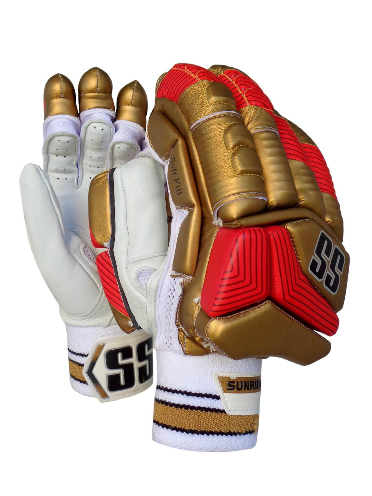 SS - KKR Super Test IPL 2021 Cricket Batting Gloves Mens Size