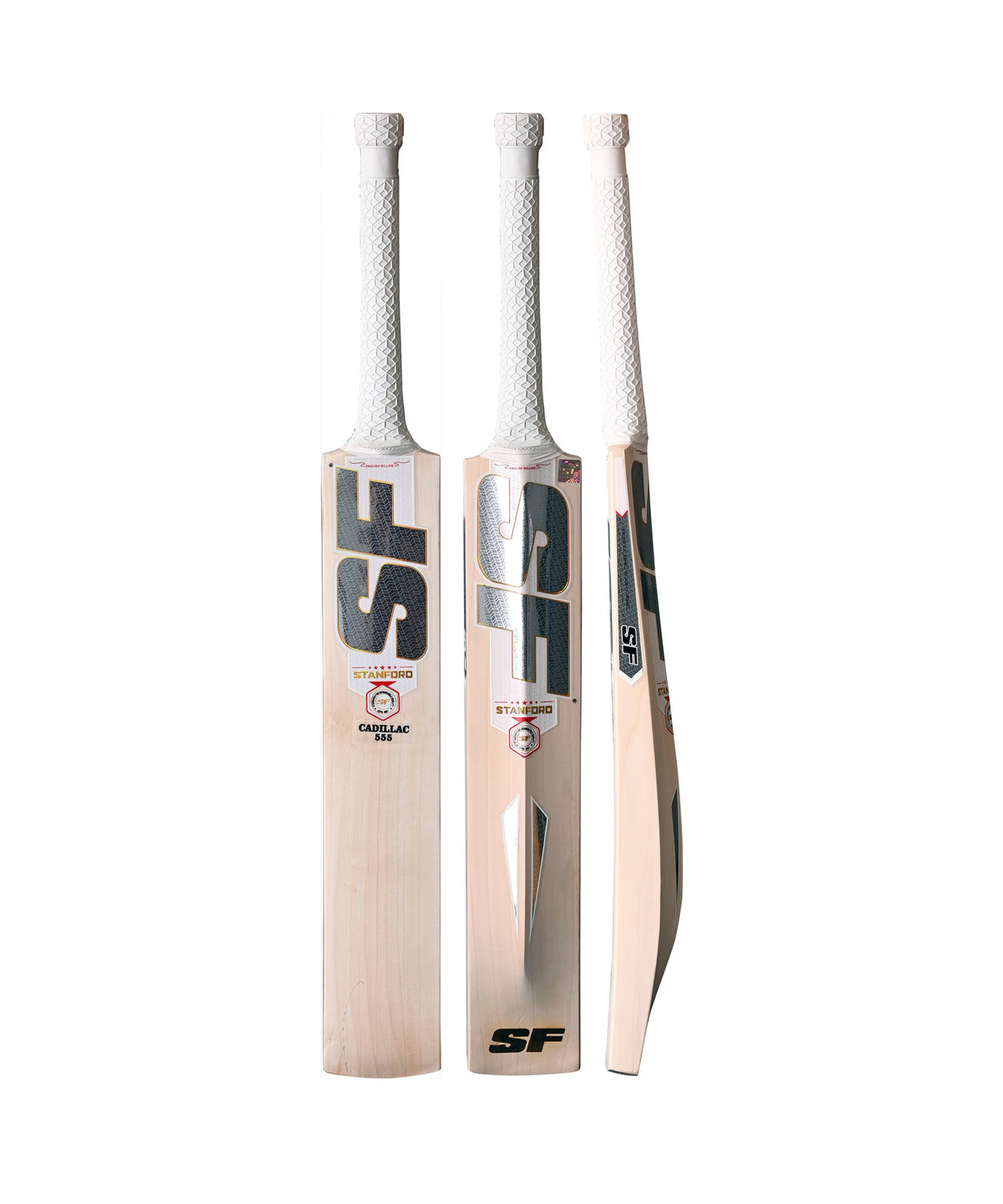 SF Cadillac 555 English Willow Cricket Bat Size SH, image 4